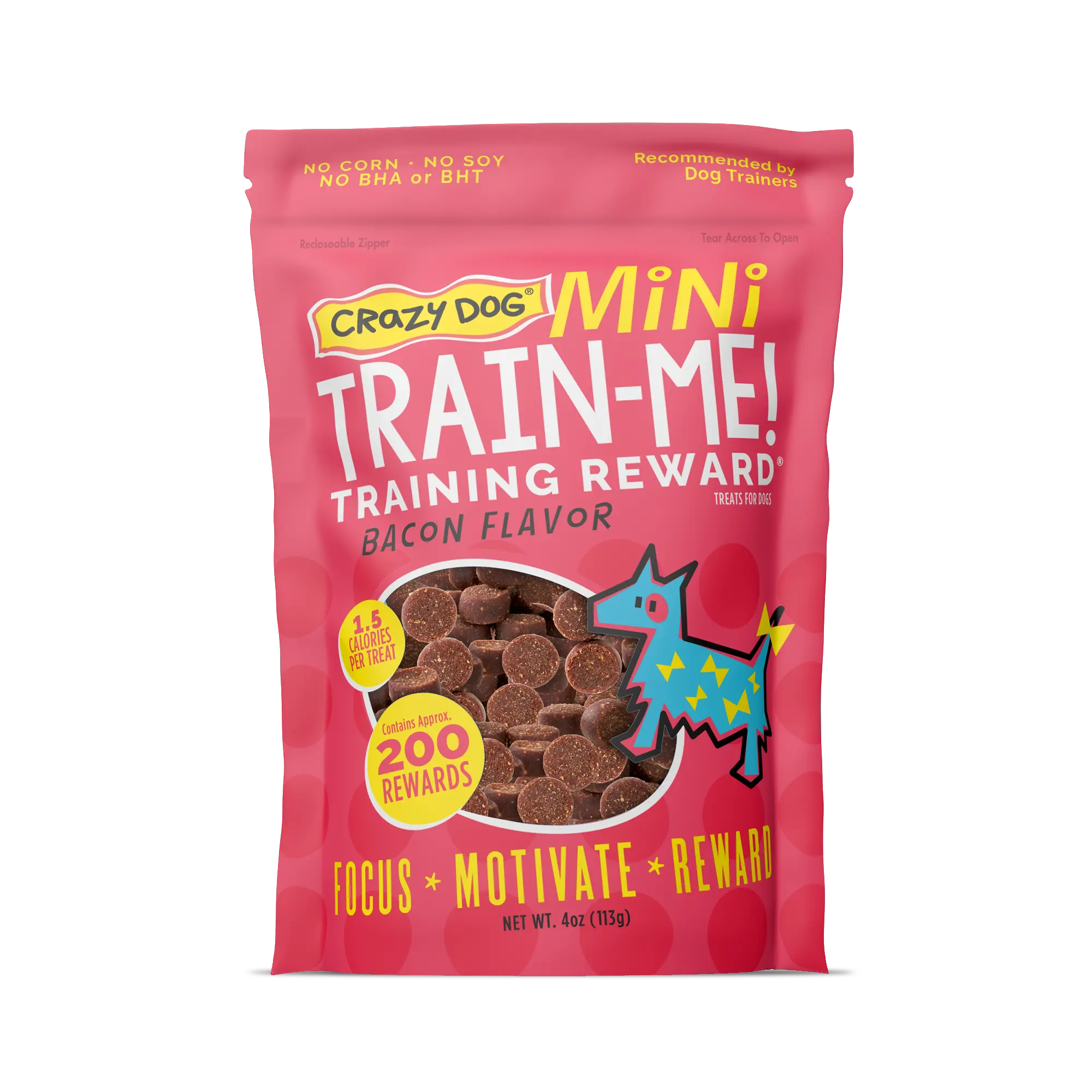 Crazy dog 2025 train me treats